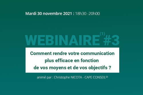 web conférence du 30 novembre 2021
