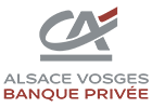 Retour à l'accueil, Logo Crédit Agricole Alsace Vosges
